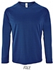 Camiseta Tecnica Manga Larga Sporty Sols - Color Azul Royal